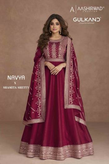 Navya By Aashirwad Designer Partywear Gown Collection